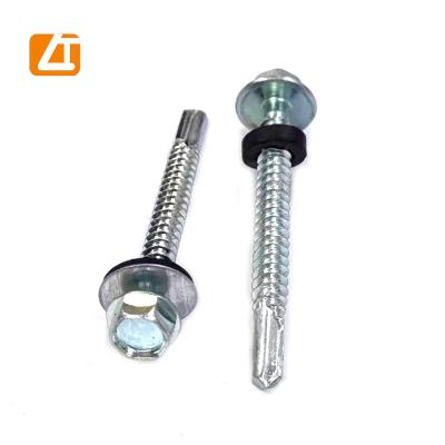 China BORCH good quality and competitive prices hex head screw self-drilling screw with EPDM gasket for sale