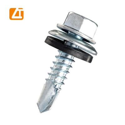 China Hot sale flat head m8x1.5 hex head screw flat drill for gypsum board for sale