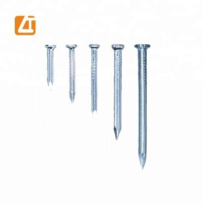 China Flat promotion! ! ! concrete nail factory supply hardened galvanized steel concrete nails for sale