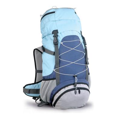 China Travel Waterproof Outdoor Sport Daypack For Camping Climbing Traveling Waterproof Lightweight Hiking Backpack 45L for sale