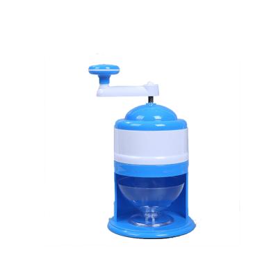 China Commercial New Design Mini Plastic Home Kitchen Accessories Small Manual Ice Grinding Chopper Tool Crusher With Bowl for sale