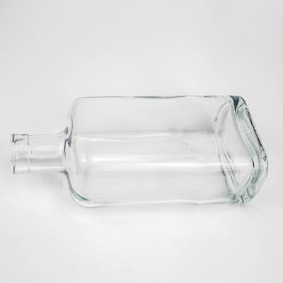 China Gift & Wholesale Craft High Borosilicate Wine Tube Glass Bottle Empty Whiskey Vodka Bottles With Seal Caps for sale