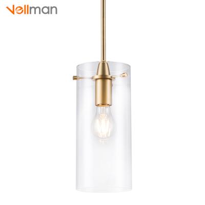 China Modern Interior Design Architect Vellman Glass Hanging Modern Geometric Pendant Light Decor for sale