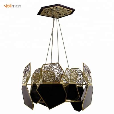 China Wholesale Modern Decorative Luxury Glass Chandeliers Large Vellman Chandelier Lighting Modern Led Chandelier for sale