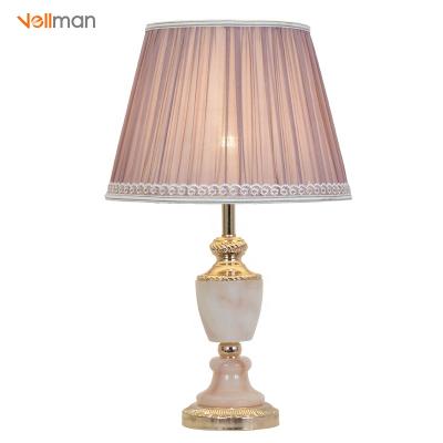 China Post-modern high quality led desk lamp rose luxury bedroom table lamp for sale