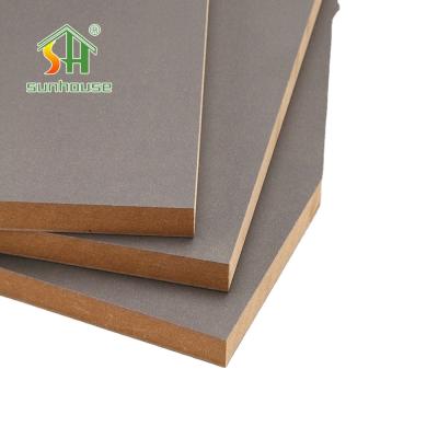 China Ordinary New Style 18Mm Double Sides Wood Grain Melamine MDF Board for sale