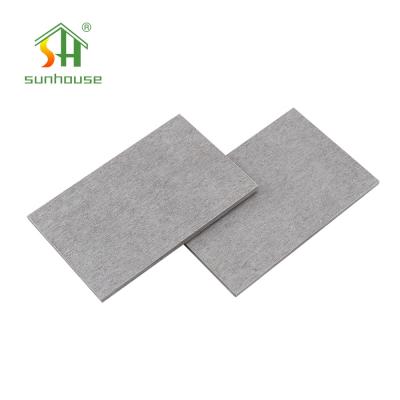 China Perforated Floor / Interior Wall Panel Cement Board Fiber 12Mm Free Sample Panels for sale