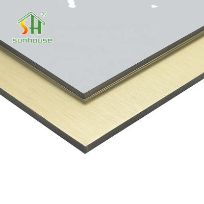 China Modern OEM/ODM Manufacturer Fireproof Brazil Aluminum Composite Panel for Sale for sale