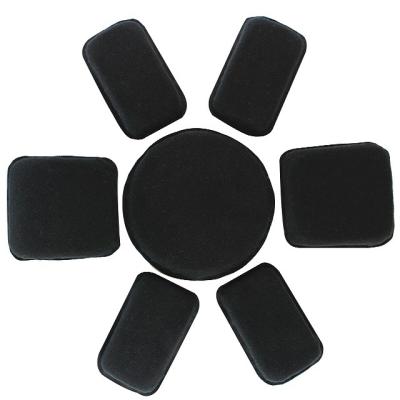 China EVA 7 Piece Combat Helmet Pad Set Suspension System for ACH and MICH Helmets, 3/4