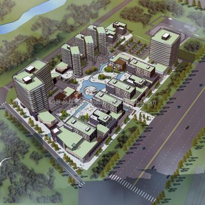 China Modern architecture design for all different kind of building and 3d modeling also 3d rendering with TOD design for sale