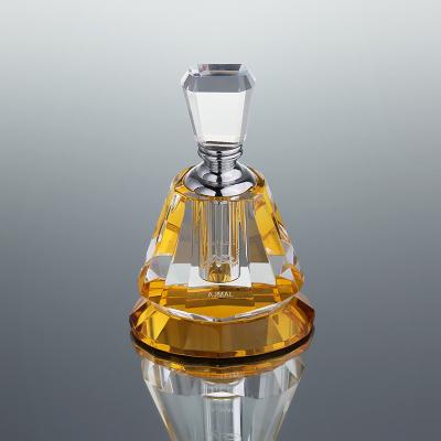 China China Wholesale Luxury Beautiful Single Pump Sprayer Glass Perfume Bottles 3ml Crystal Empty Oil Bottle for sale