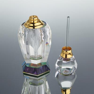 China Wholesale Custom Polished Shape Crystal Perfume Bottle From China Latest Fashion Design Beautiful for sale