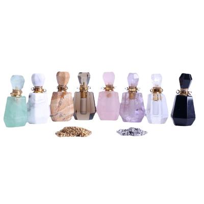 China China Healing Crystal Quartz Stone Grinding Polishing Natural Gemstone Jewelry Perfume Bottle for sale