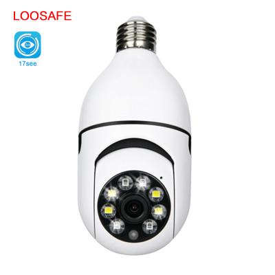 China Loosafe 1080P Light Bulb Camera 360 Degree Wireless Wifi Home Night Version Security IP Surveillance CCTV LED Bulb Holder Camera for sale