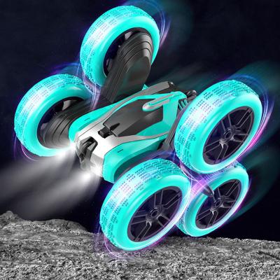 China Multi Function 6 Wheels Spinning Car Remote Control Cool Rolling 360 Cool Rolling Drift Rc Car for sale