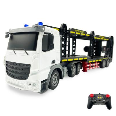 China High Simulation High Version Heavy Duty Transporter Long Transport Remote Control Vehicle Rc Tow Truck for sale