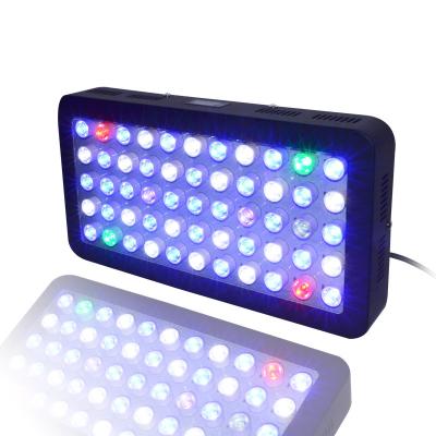 China 2021 New Design Warranty Full Spectrum Coral Reef Used Led Aquarium Light 165w Dimmable 4 Lamp for sale