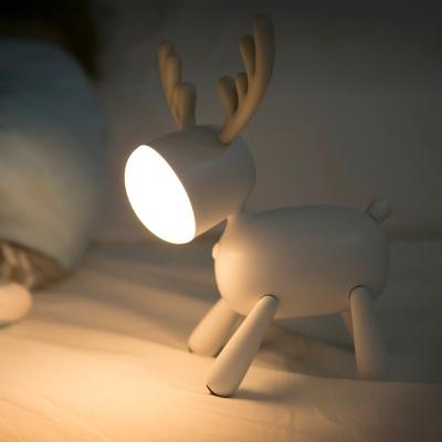 China Wholesale Modern Light Creative Cartoon USB LED Touch Decoration Night Light Table Lamps Animal Home Decor Home Decor for sale