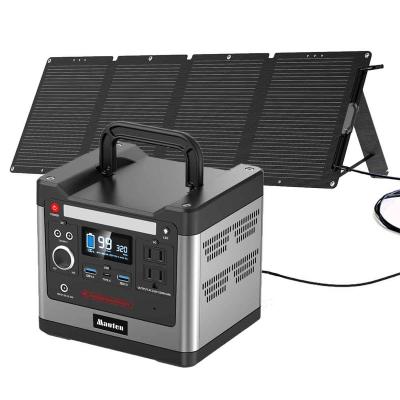 China Home Portable DC Light from Taiwan Mini Solar Power Generator 320W 298Wh for 2 Bedroom Living Room for sale