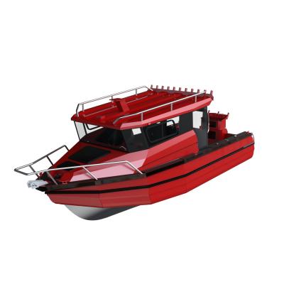 China Wholesale Safety Custom Fishing Aluminum Rib Rigid Hull Boat Outdoor Motorboat for sale