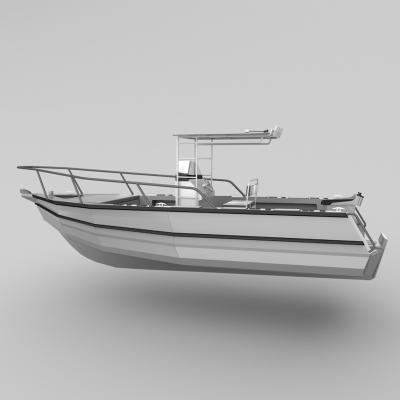 China Cheaper and Affordable Fishing Grade Durable Aluminum Fishing Boat Stable Boat for sale