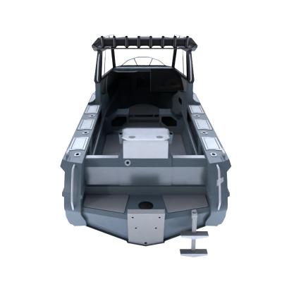 China Durable Boat Fishing Boat 6m/20ft Craft Center Console With Aluminum Boat Above Tee For Fishing for sale