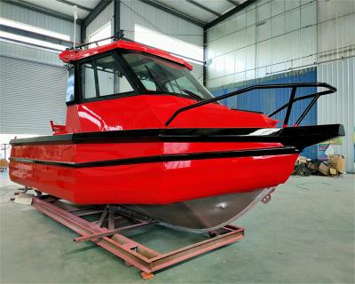 China Durable JetBlue 21 Ft Fishing Boat Aluminum Craft New Design With CE Certificated for sale