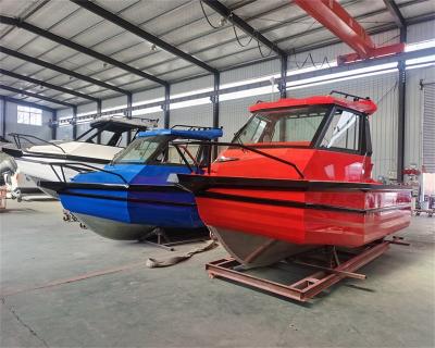 China 6m/21ft durable craft fishing boat and speed aluminum yacht for sale for sale