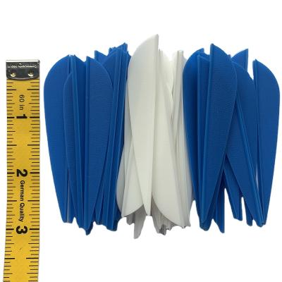 China Prarabolic Right 3inch Arrow Vanes Streamline Fletch for Archery Arrow Shooting for sale