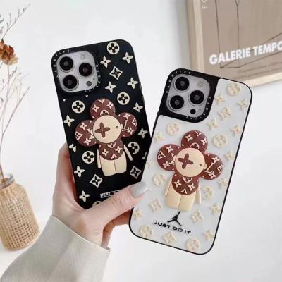 China Shockproof Mobile Phone Case Chaohua Bear Fiber Housing for sale