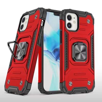 China Hot Selling Anti Fall Metal Rotation Kickstand Phone Cover Waterproof 2 in 1 Phone Case for iphone 13 pro max for sale