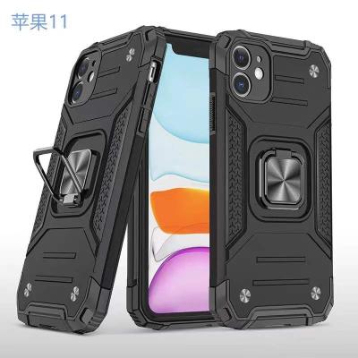 China Shockproof Phone Cover 2 in 1 Phone Case for iphone 11 12 13 pro Max With Holder for sale