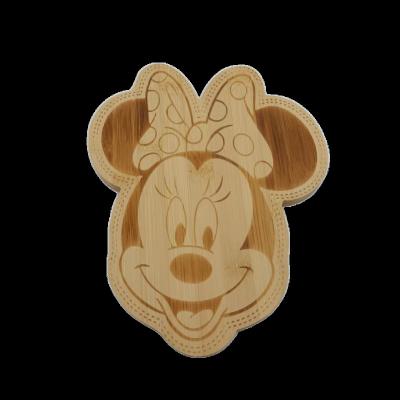 China 2023 Cartoon Shaped Hot Selling Viable Bamboo Cutting Board Pizza Bamboo Wood Panel For Kitchen Cutting Plates for sale