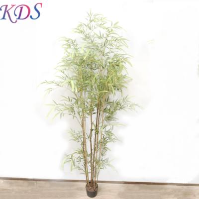 China Artificial Tree Branches Leaves Minimalist Plant Fake Bamboo Natural Artificial Tree For Indoor Outdoor Garden Decoration for sale