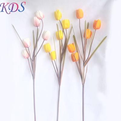 China FABRIC Flower Artificial Flowers Decoration Tulip Flower for Home Wreath Decoration for sale