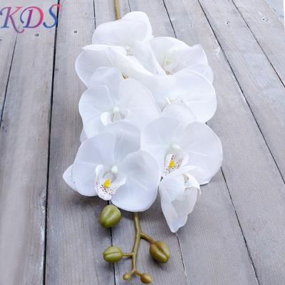 China Minimalist Artificial Butterfly Orchid Plants Hanging Orchid Flowers and Decorative Wedding Fake Flower Plant Orchid for Home Decor for sale