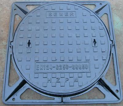 China Ductile Iron ggg500-7 EN124 Ductile Iron Manhole Cover Manufacturer Best Price for sale