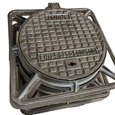 China Industry China Made Heavy Ductile Iron Manhole Cover Or Sewer Manhole Cover Price for sale