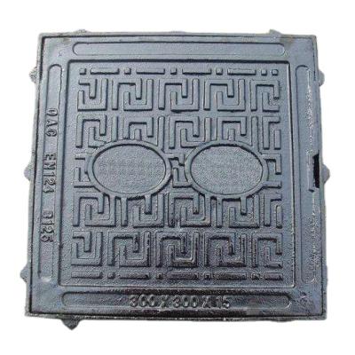 China Ductile Iron Made In China Square Iron Manhole Cover Manhole Communication Cover Manhole Cover Wholesale Ductile Strong And Weak Current Cover for sale