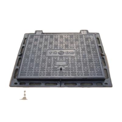 China ggg500-7 Ductile Iron Rectangle Manhole Cover Double Seal Cast Iron Manhole Covers for sale