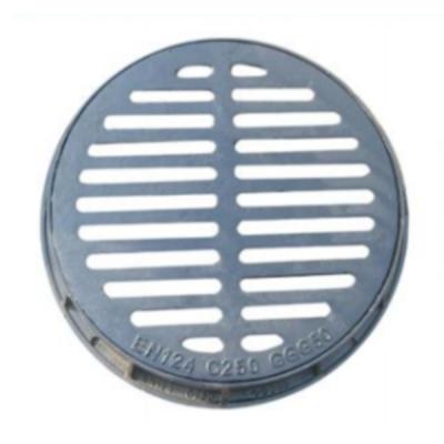 China Ductile iron ggg500-7 China factory cast iron grate drain channel grates malleable iron raceway grate for sale