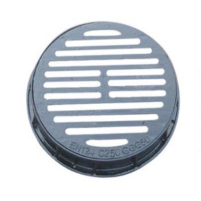 China Ductile iron ggg500-7 China factory cast iron drain grate malleable iron drain grate cover for sale