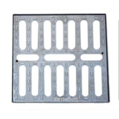 China Malleable Cast Iron Ductile Iron Floor Channel GGG500-7 Gutter Grating Grates Drain Grating for sale