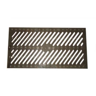 China Malleable Iron GGG500-7 Rectangle Grille Iron Ductile Iron Gutter Grates Sewage Square Grills for sale