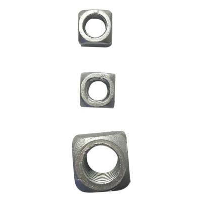 China High Quality Custom Thin Square Nut Stainless Steel Structural Steel Carbon Steel Square Nuts for sale