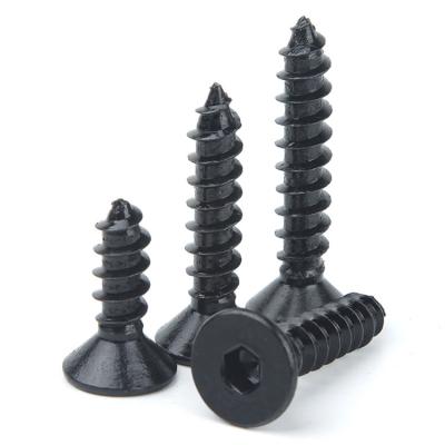 China Pan Carbon Steel Allen Countersunk Self Drilling Flat Head Screw for sale