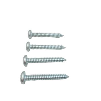 China Steel Tornillo 6.3x40 6.3x46 Pan Phillips Slot Combination Pan Head Tapping Screw Force for sale