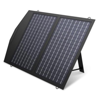 China Monocrystalline Silicon 2022 Solar Panel 60W Foldable Bank Case Portable Charger Bag For Portable Generator SunPower Fast Charging Laptops Light for sale