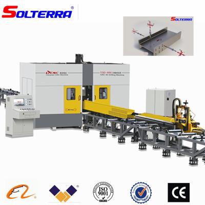 China For H Beam Drilling Sawing And Hobbing CNC H Beam Cutting Drilling Production Line For Steel Structure for sale