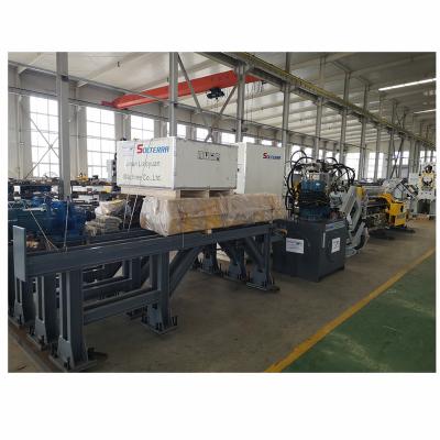 China Hot Selling Hydraulic Power Transmission Lathe CNC Angle Steel Stamping Punch Cutting Production Line for sale